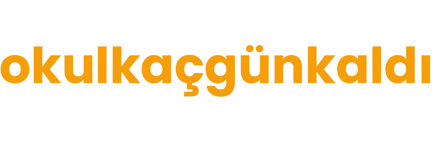 Okul Kaç Gün Kaldı